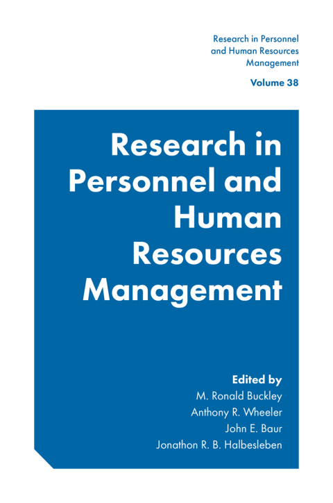 Research in Personnel and Human Resources Management 