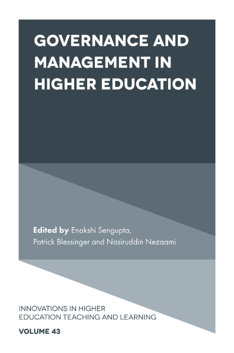 Governance and Management in Higher Education 