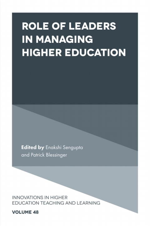 Role of Leaders in Managing Higher Education 