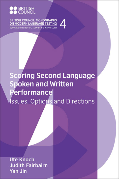 Cover image for book Scoring Second Language Spoken and Written Performance