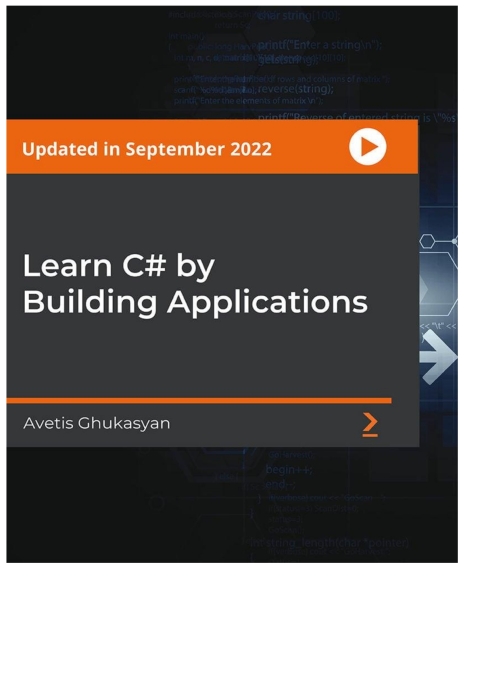 Cover image for book Learn C# by Building Applications