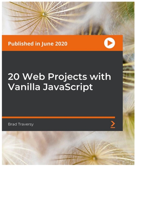 Cover image for book 20 Web Projects with Vanilla JavaScript