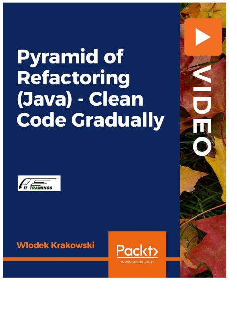 Cover image for book Pyramid of Refactoring (Java) - Clean Code Gradually