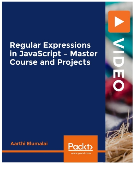 Cover image for book Regular Expressions in JavaScript – Master Course and Projects