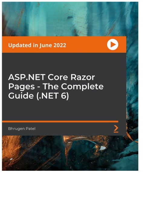 Cover image for book ASP.NET Core Razor Pages - The Complete Guide (.NET 6)