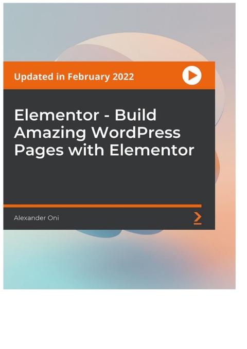 Cover image for book Elementor - Build Amazing WordPress Pages with Elementor