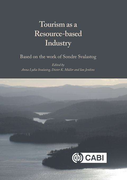 Cover image for book Tourism as a Resource-based Industry