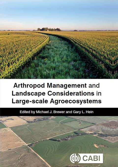 Cover image for book Arthropod Management and Landscape Considerations in Large-Scale Agroecosystems