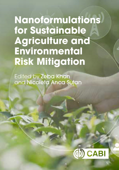 Cover image for book Nanoformulations for Sustainable Agriculture and Environmental Risk Mitigation