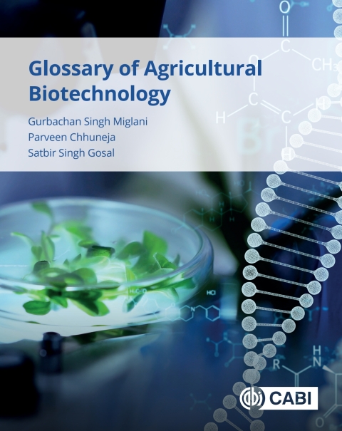 Cover image for book Glossary of Agricultural Biotechnology