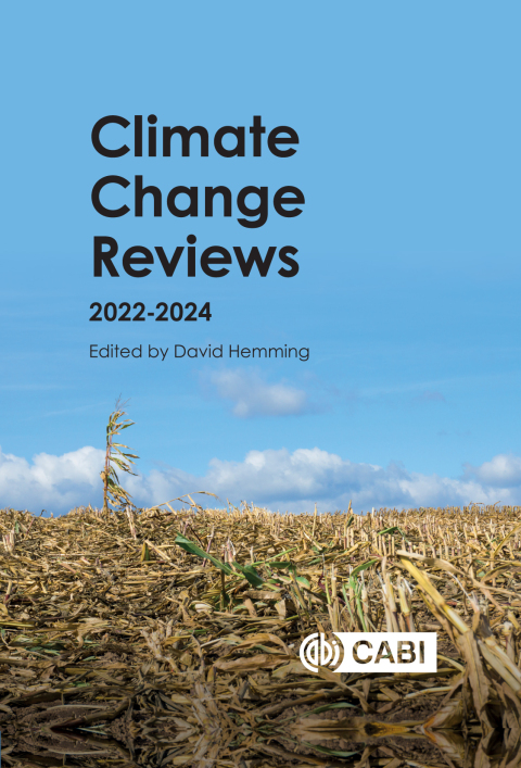 Cover image for book Climate Change Reviews