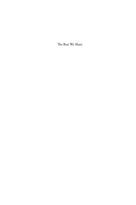 Cover image for book The Best We Share