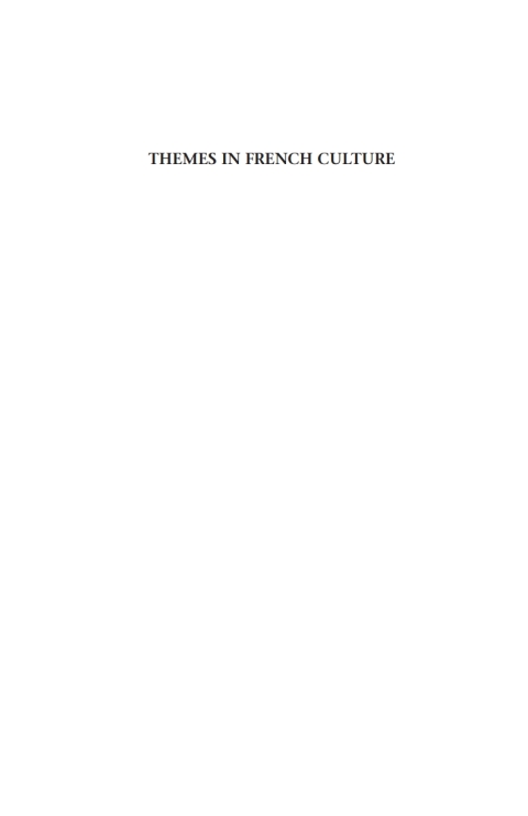Cover image for book Themes in French Culture