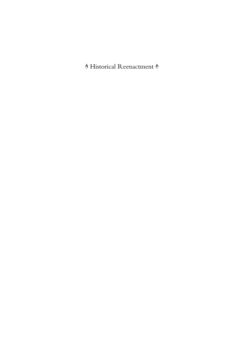 Cover image for book Historical Reenactment