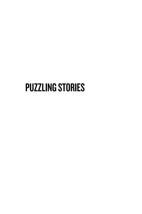 Cover image for book Puzzling Stories