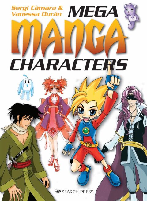 Cover image for book Mega Manga Characters