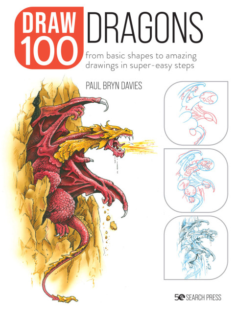 Cover image for book Draw 100: Dragons