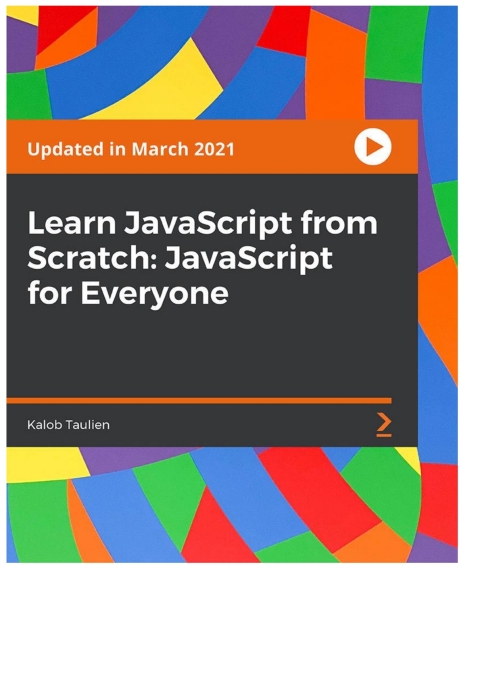 Cover image for book Learn JavaScript from Scratch: JavaScript for Everyone