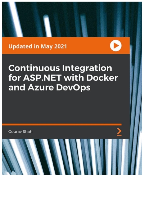 Cover image for book Continuous Integration for ASP.NET with Docker and Azure Devops