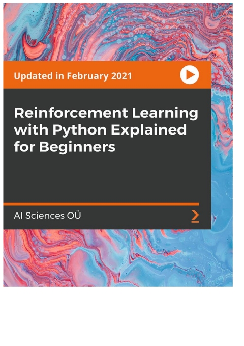 Cover image for book Reinforcement Learning with Python Explained for Beginners