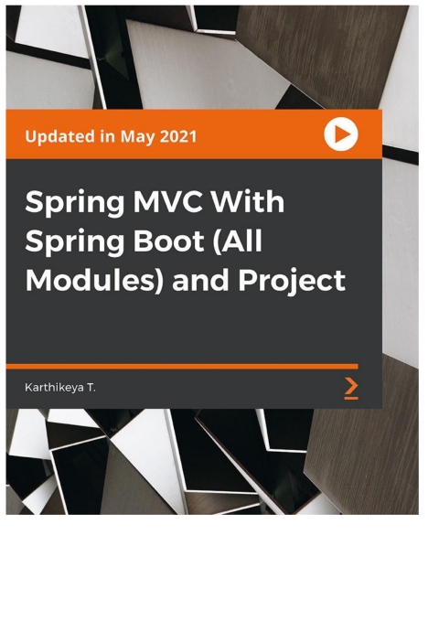 Cover image for book Spring MVC With Spring Boot (All Modules) and Project