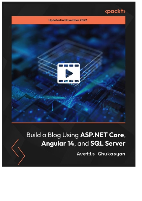 Cover image for book Build a Blog Using ASP.NET Core, Angular 14, and SQL Server