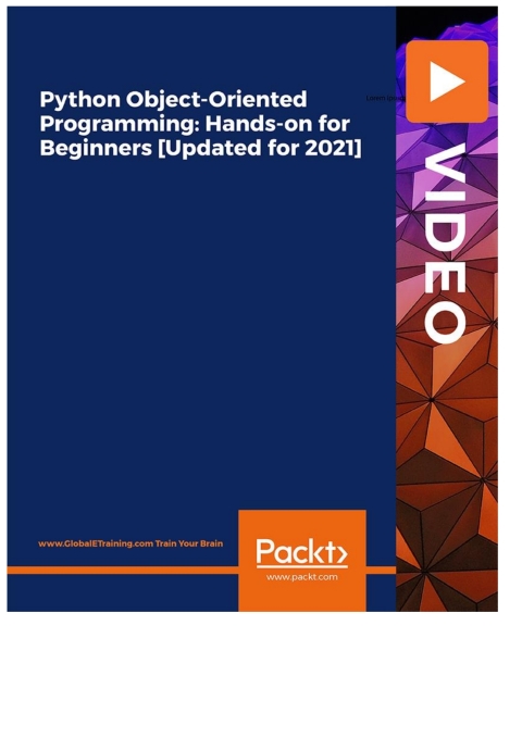 Cover image for book Python Object-Oriented Programming: Hands-on for Beginners [Updated for 2021]
