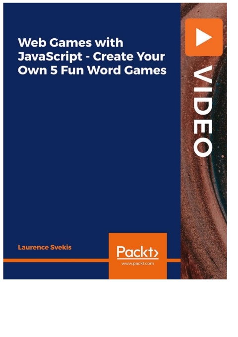 Cover image for book Web Games with JavaScript - Create Your Own 5 Fun Word Games.