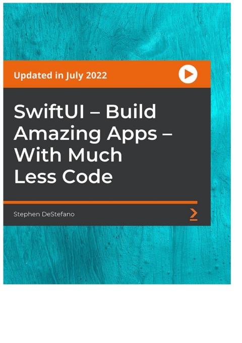 Cover image for book SwiftUI - Build Amazing Apps - With Much Less Code