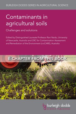 Contaminants in agricultural soils