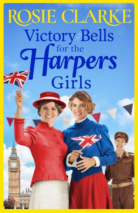 Cover image for book Victory Bells For The Harpers Girls