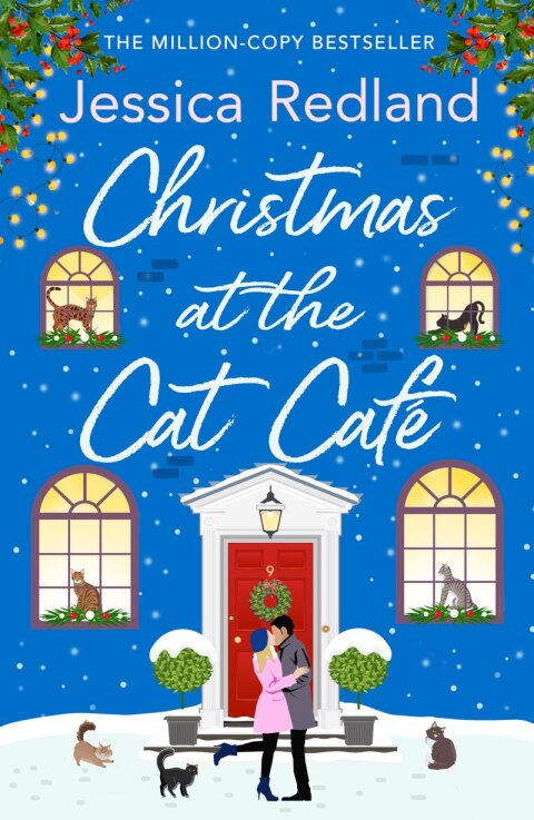 Cover image for book Christmas at the Cat Café