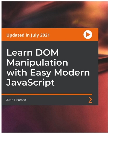 Cover image for book Learn DOM Manipulation with Easy Modern JavaScript