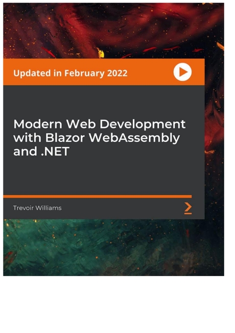 Cover image for book Modern Web Development with Blazor WebAssembly and .NET