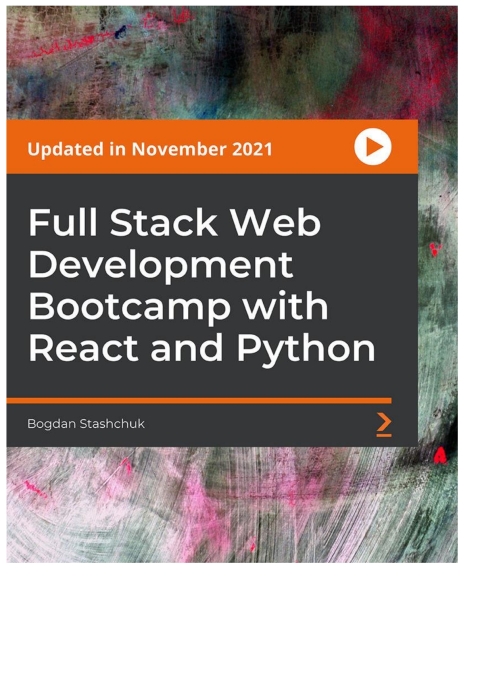Cover image for book Full Stack Web Development Bootcamp with React and Python
