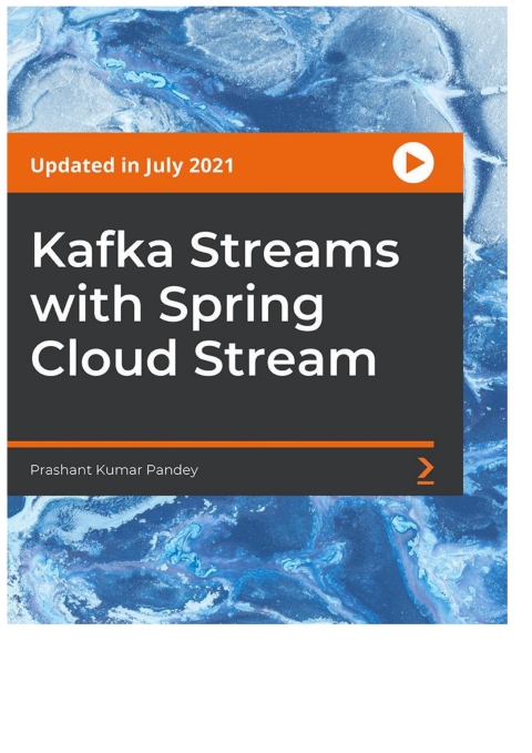 Cover image for book Kafka Streams with Spring Cloud Stream