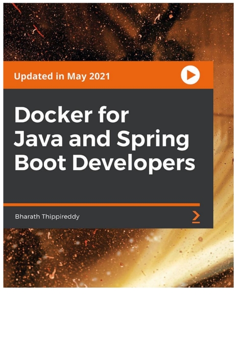 Cover image for book Docker for Java and Spring Boot Developers
