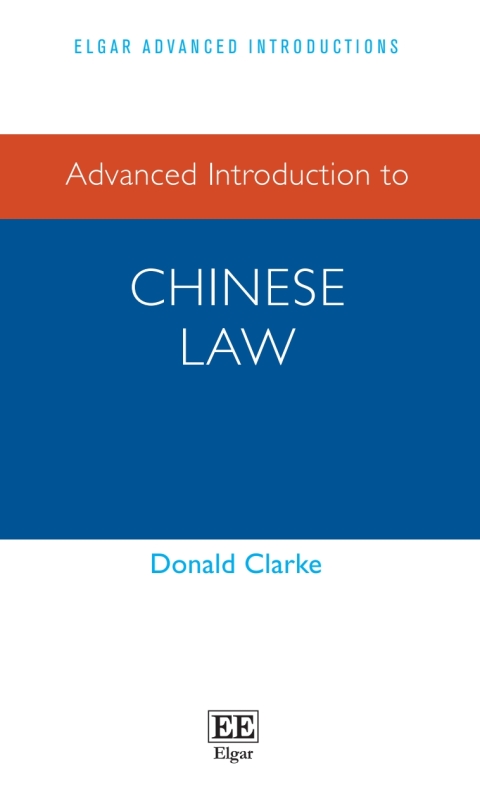 Cover image for book Advanced Introduction to Chinese Law