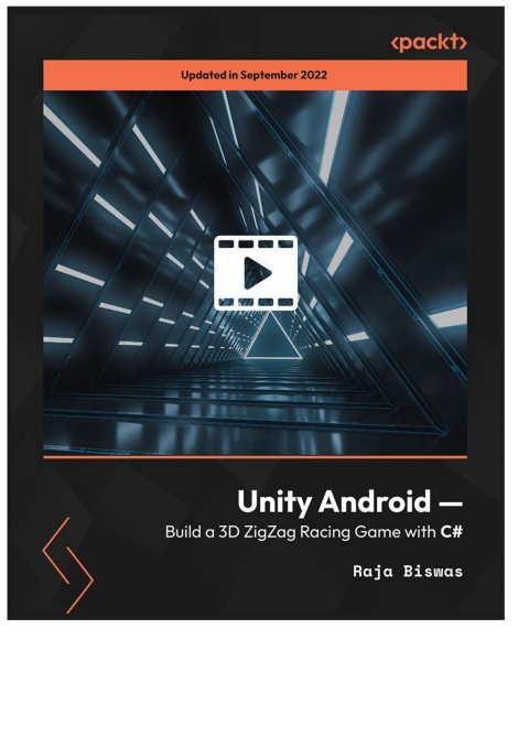 Cover image for book Unity Android — Build a 3D ZigZag Racing Game with C#