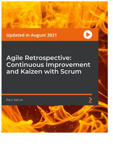 Cover image for book Agile Retrospective: Continuous Improvement and Kaizen with Scrum