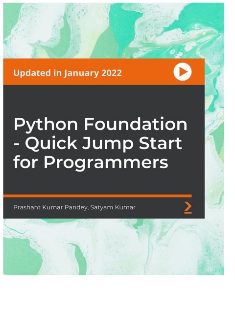Cover image for book Python Foundation - Quick Jump Start for Programmers