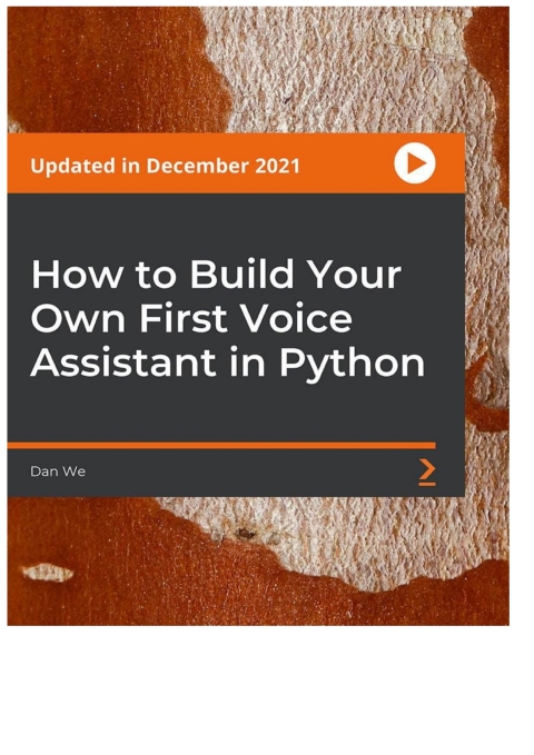 Cover image for book How to Build Your Own First Voice Assistant in Python