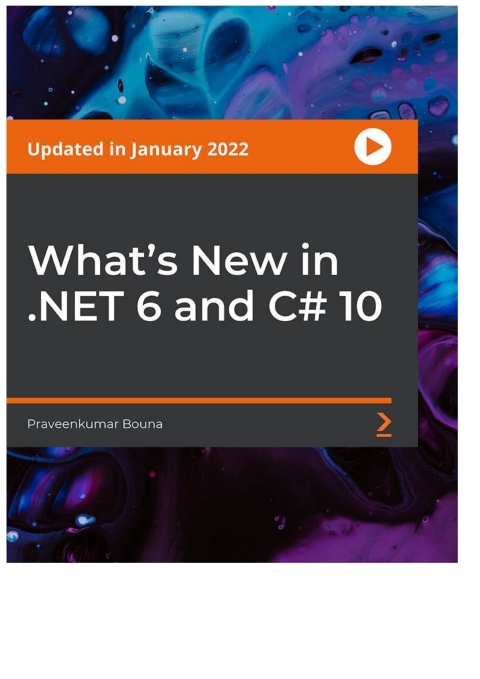 Cover image for book What’s New in .NET 6 and C# 10