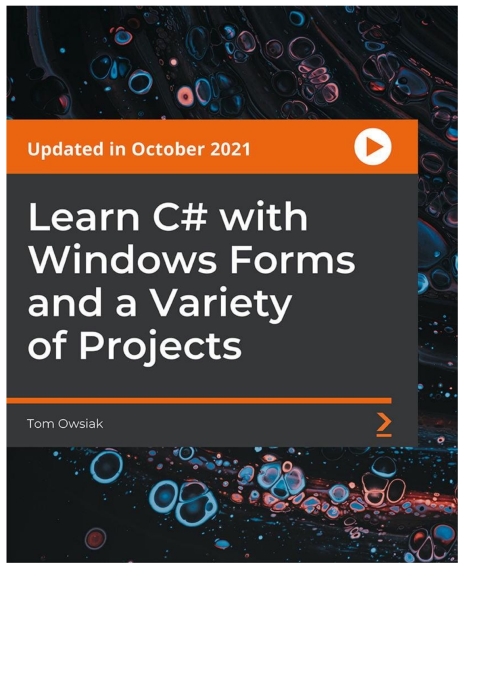 Cover image for book Learn C# with Windows Forms and a Variety of Projects