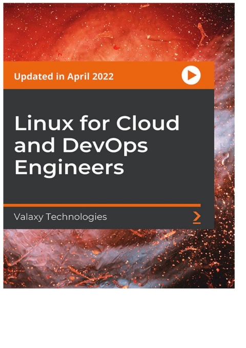 Cover image for book Linux for Cloud and DevOps Engineers