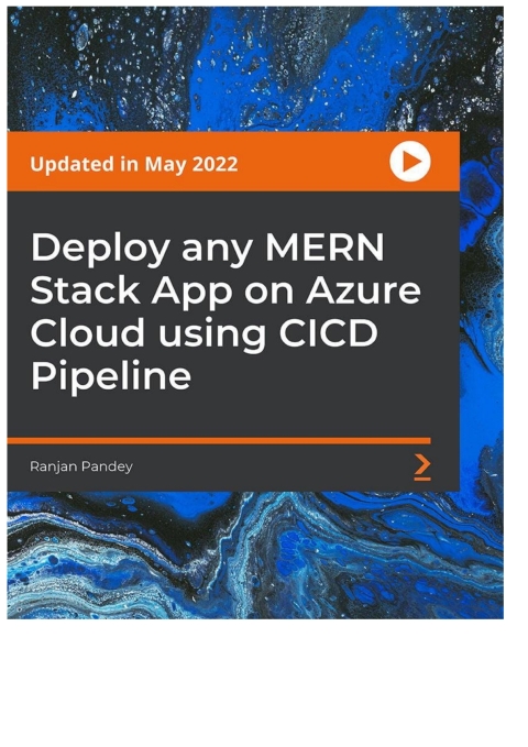Cover image for book Deploy any MERN Stack App on Azure Cloud using CICD Pipeline