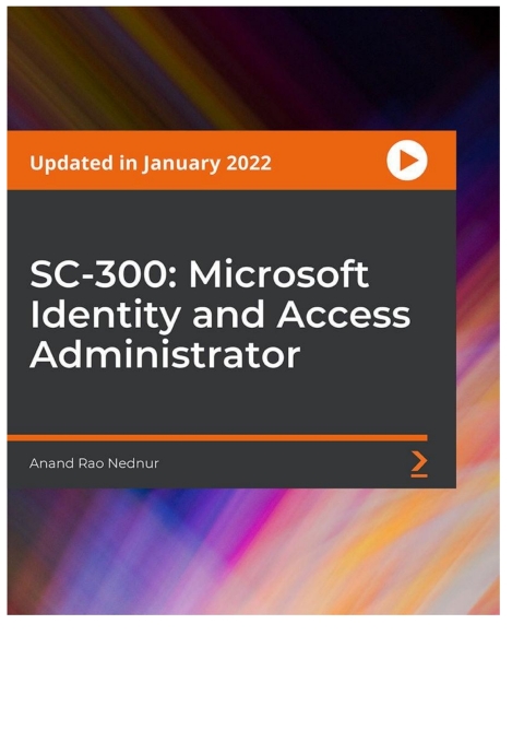 Cover image for book SC-300: Microsoft Identity and Access Administrator