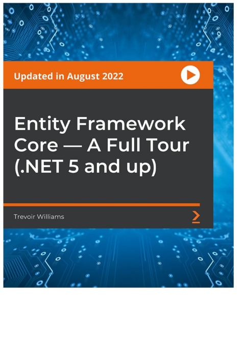 Cover image for book Entity Framework Core — A Full Tour (.NET 5 and up)