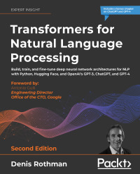 Cover image: Transformers for Natural Language Processing 2nd edition 9781803247335