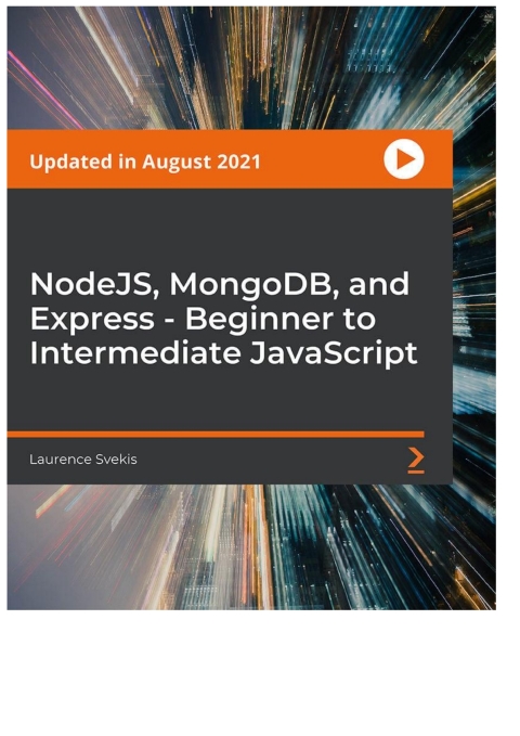 Cover image for book NodeJS, MongoDB, and Express - Beginner to Intermediate JavaScript